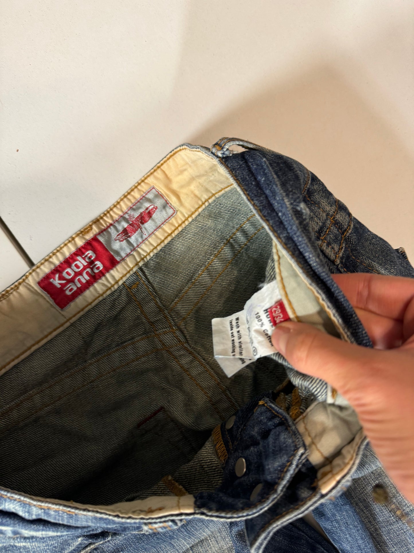 Lågmidjade jeans stl: M
