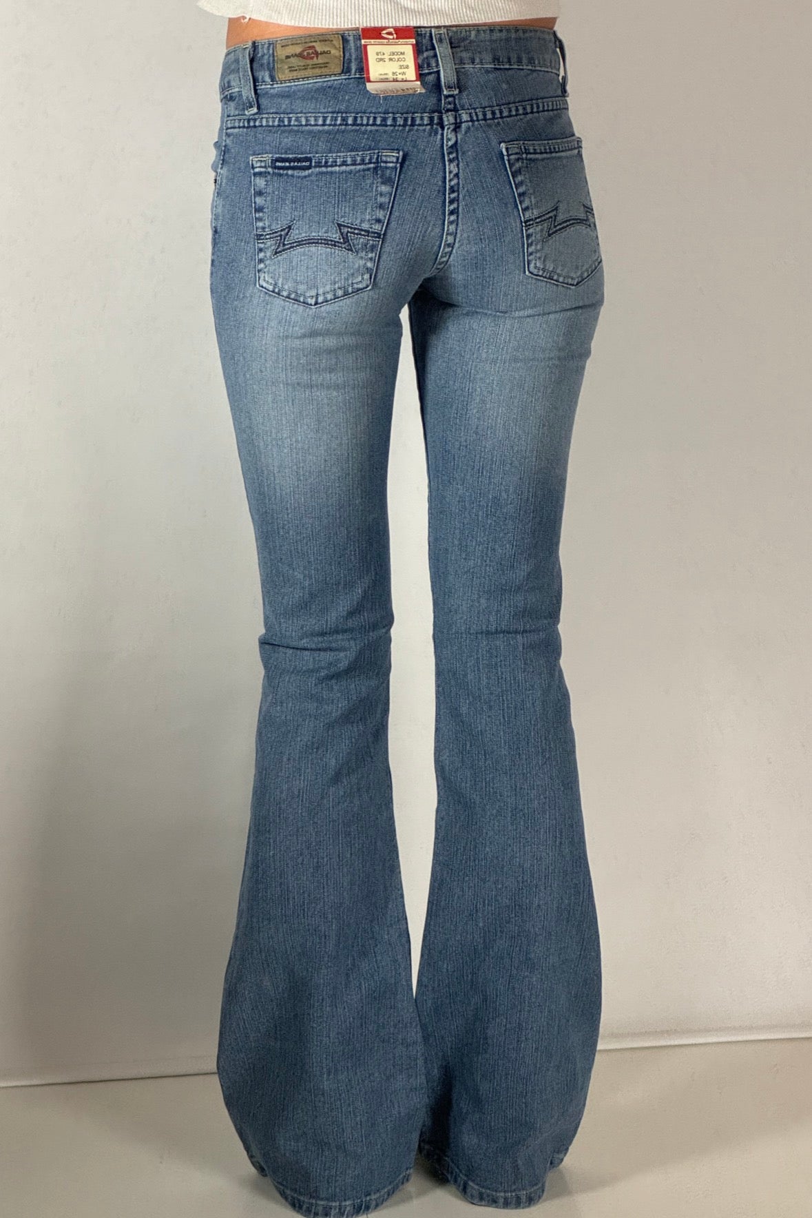 Lågmidjade jeans stl: XXS (W26/L34)