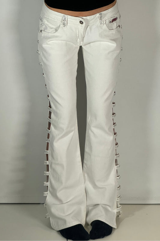 Lågmidjade jeans stl: S/M