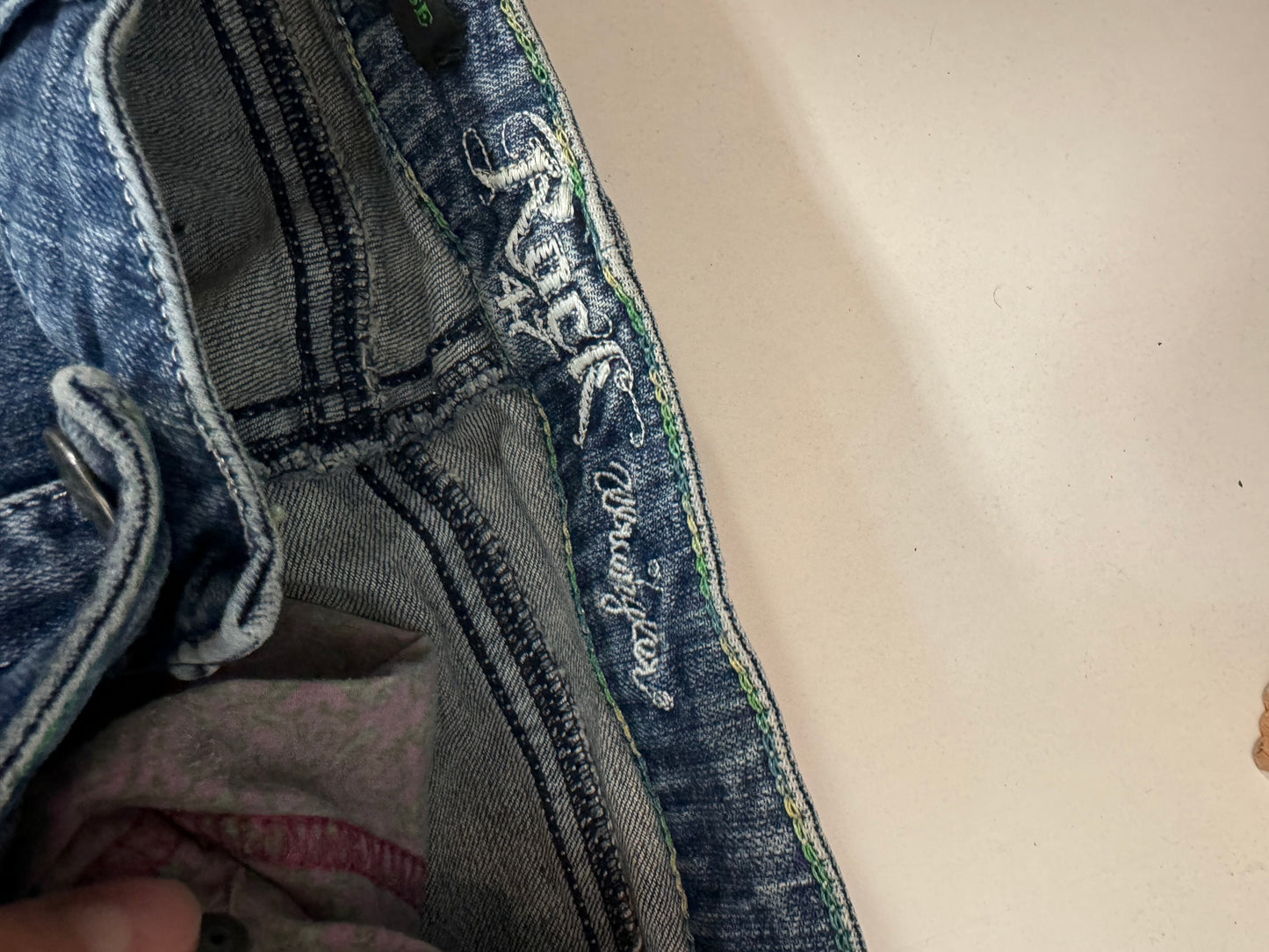 Lågmidjade jeans stl: S