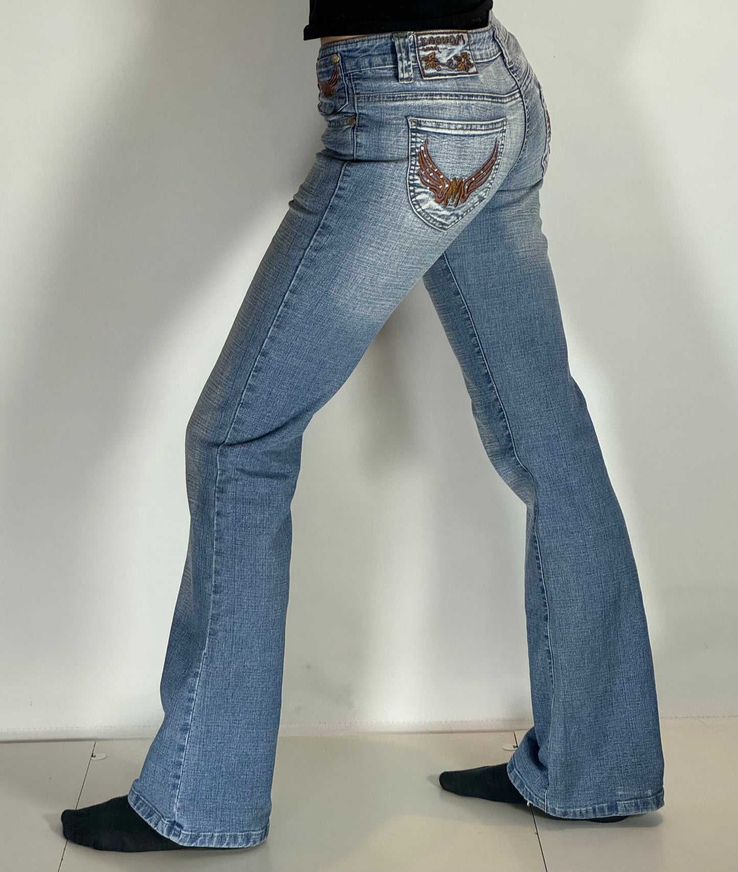 Lågmidjade jeans stl: XS