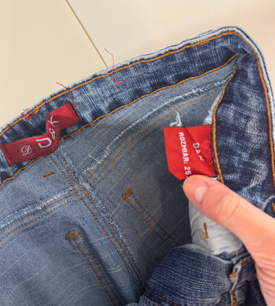 Lågmidjade jeans –stl: XXS