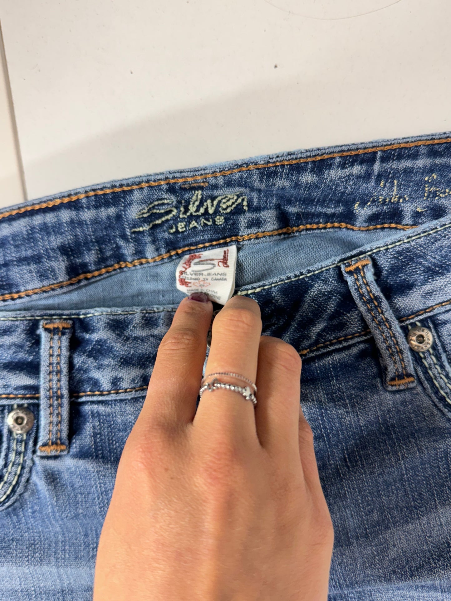 Lågmidjade jeans stl: XS/S