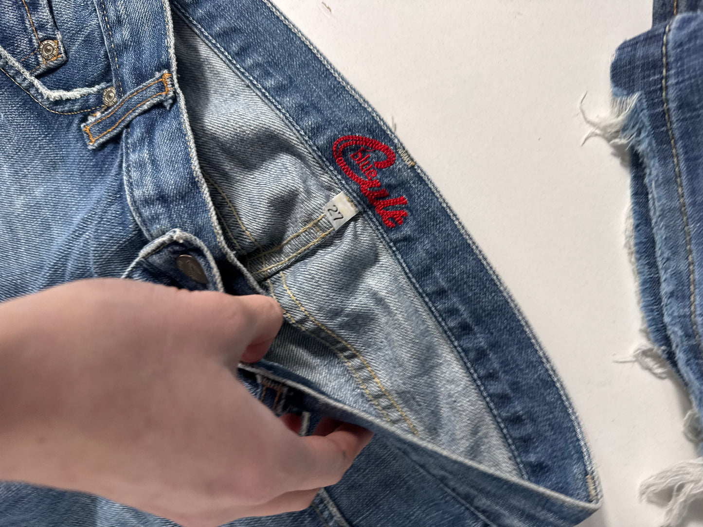 Lågmidjade jeans stl: XS