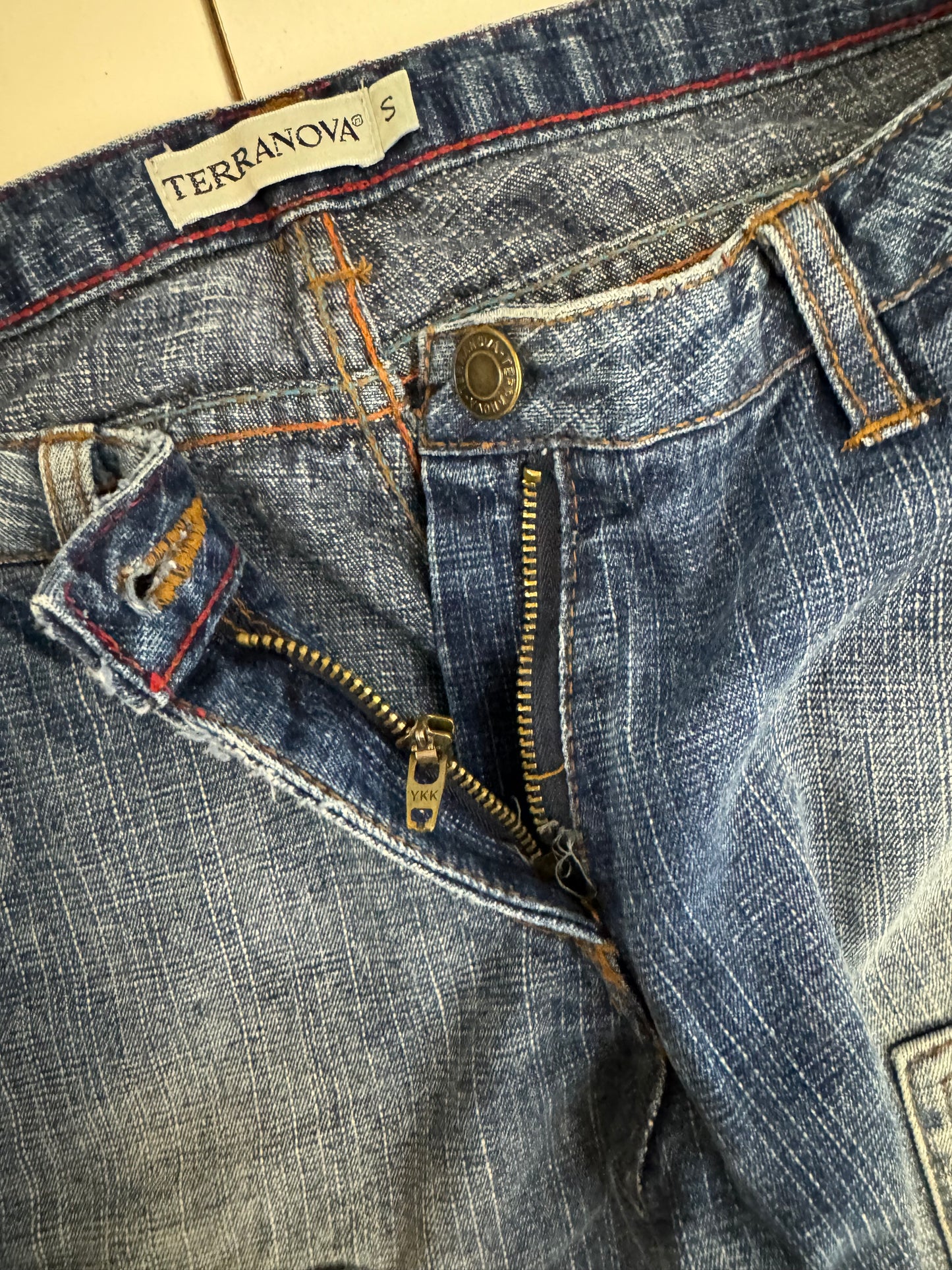 Lågmidjade jeans stl: S