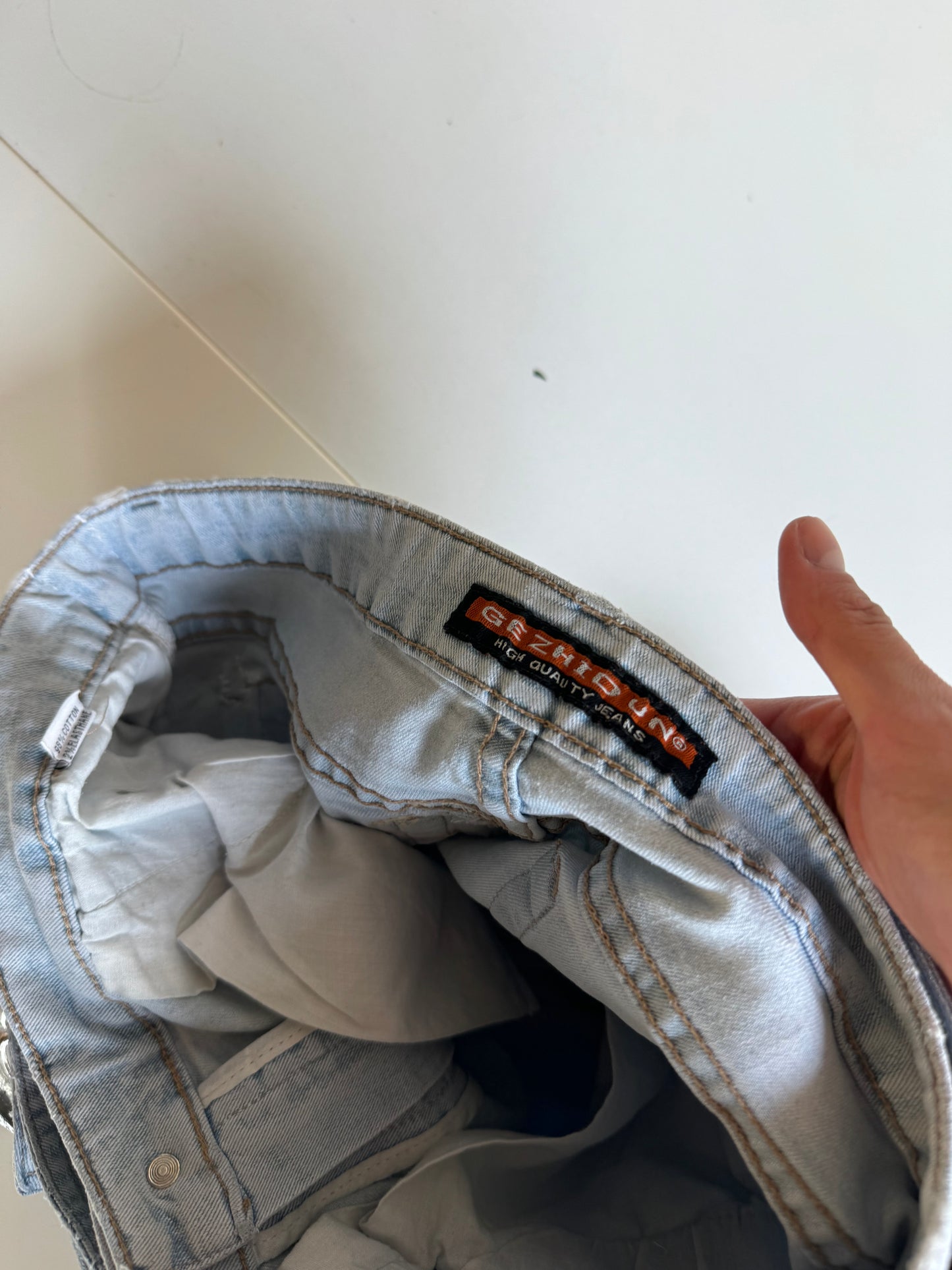 Utsvängda jeans stl: XS/S