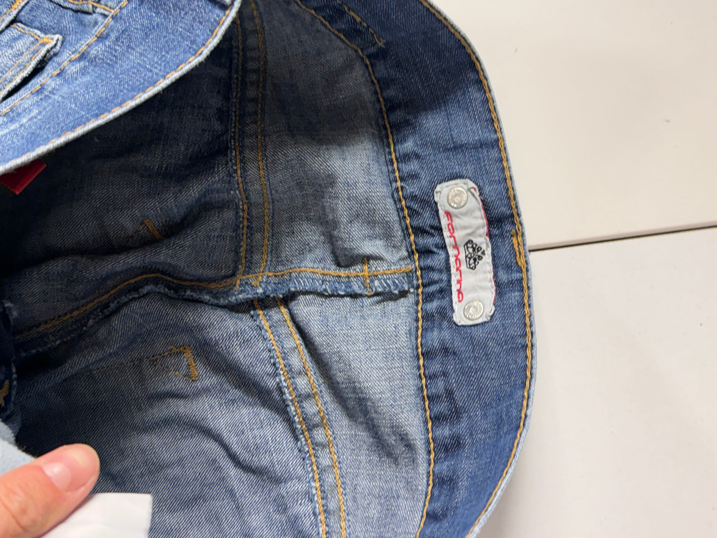 Lågmidjade jeans stl: S