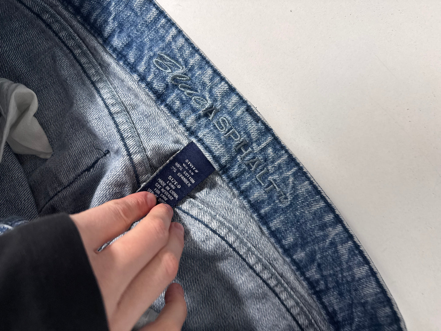 Lågmidjade jeans stl: S