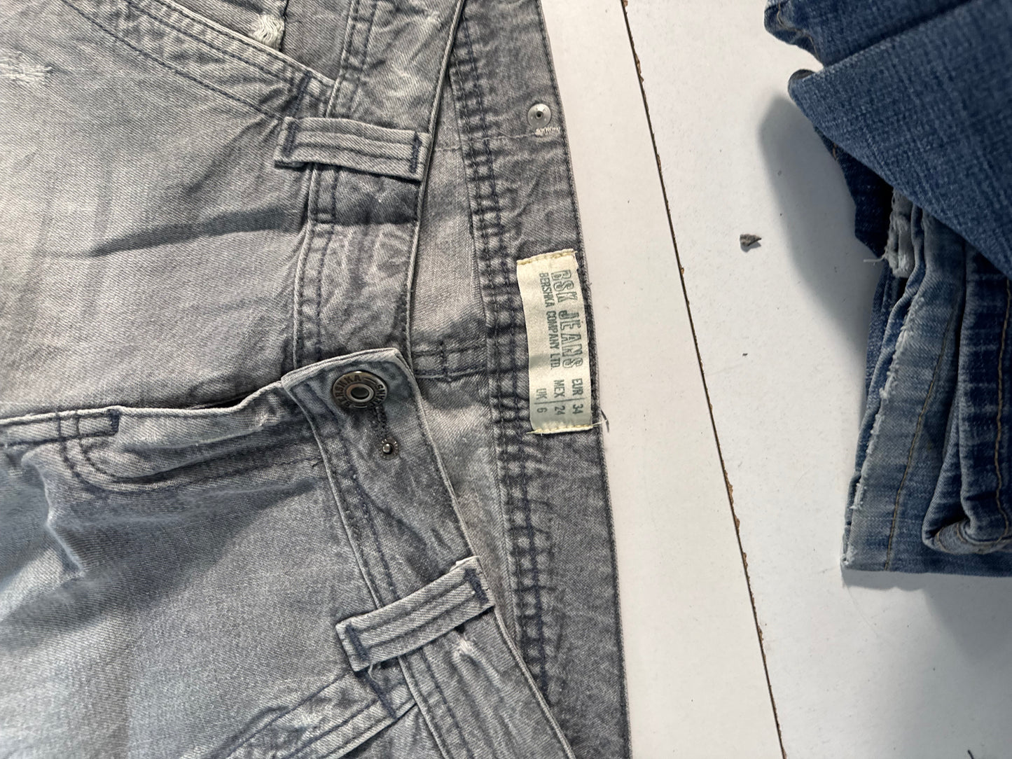Lågmidjade jeans stl: S
