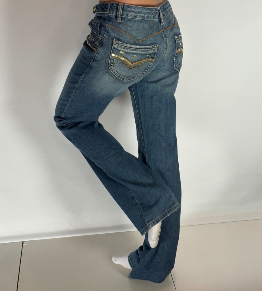Lågmidjade jeans – stl: S