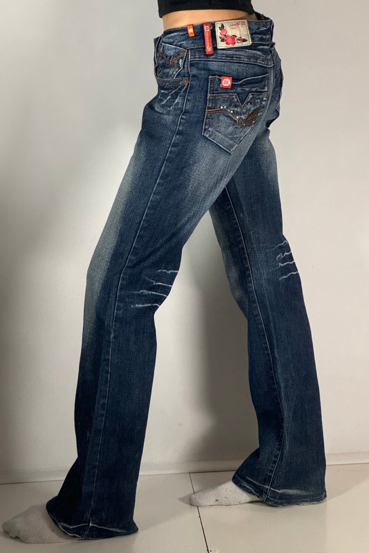 Lågmidjade jeans stl: XS/S