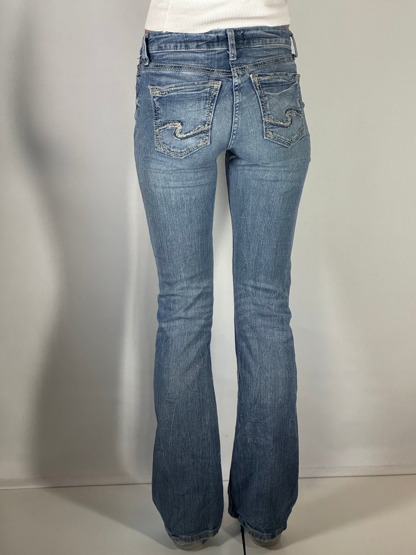 Lågmidjade jeans stl: XS