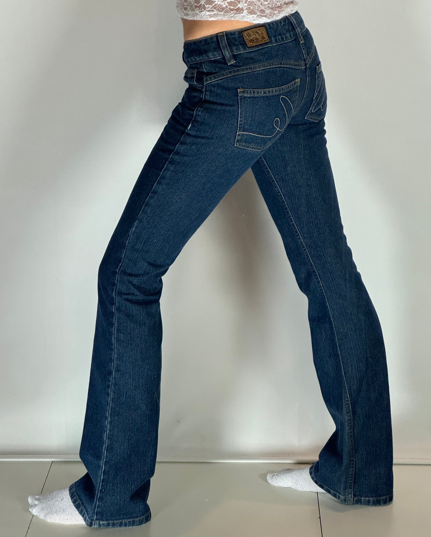 Lågmidjade jeans stl: XS