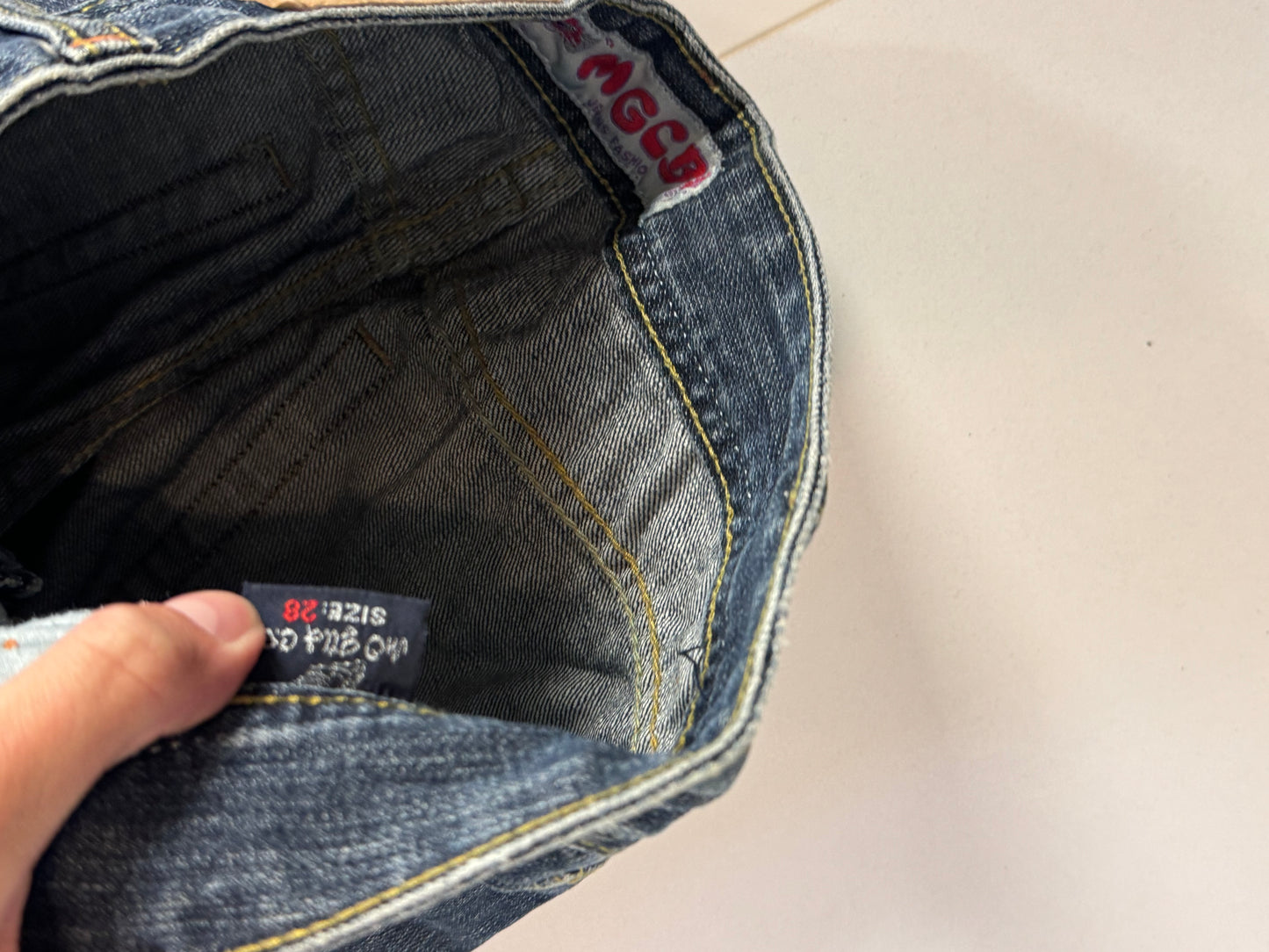 Lågmidjade jeans stl: XXS
