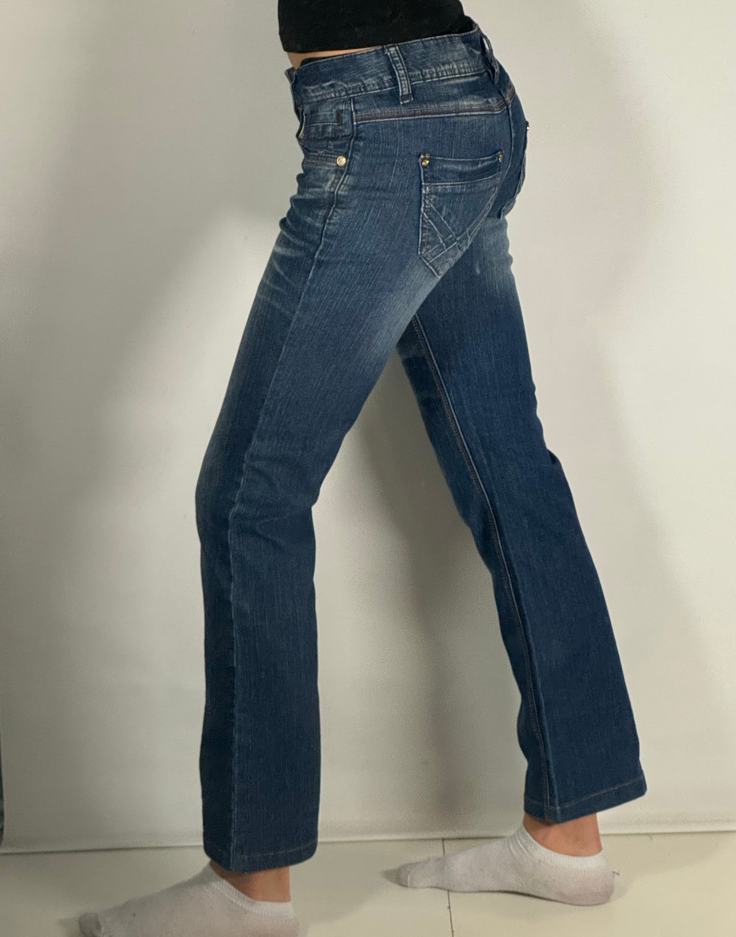 Lågmidjade jeans stl: XS