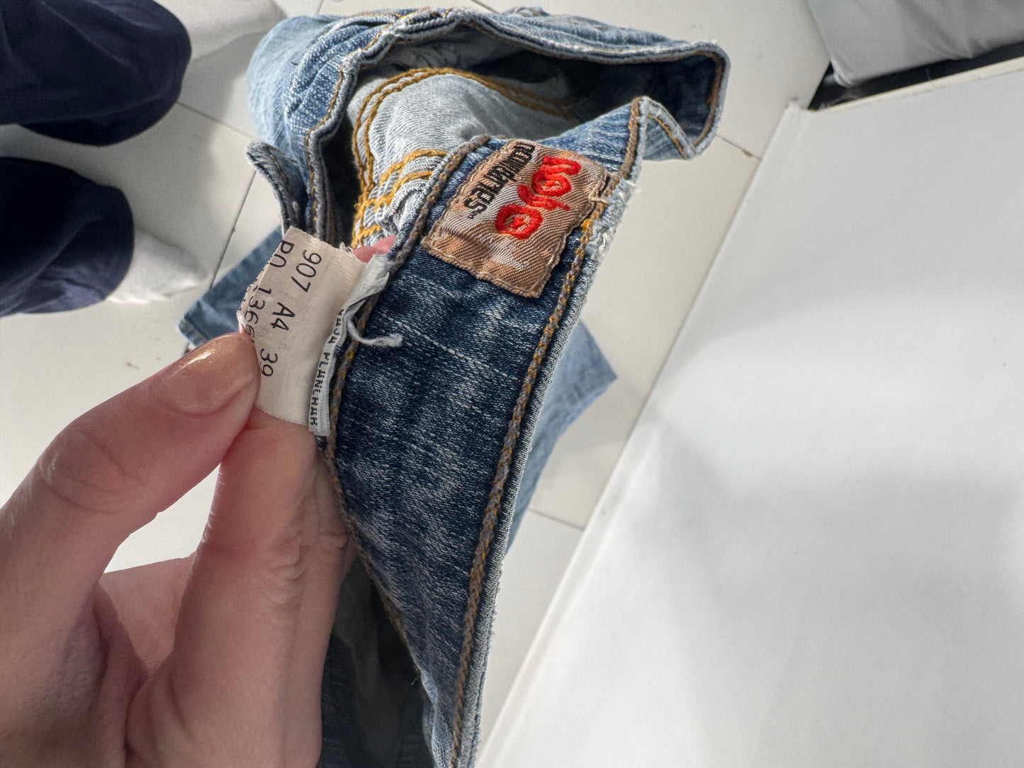 Lågmidjade jeans stl: XS