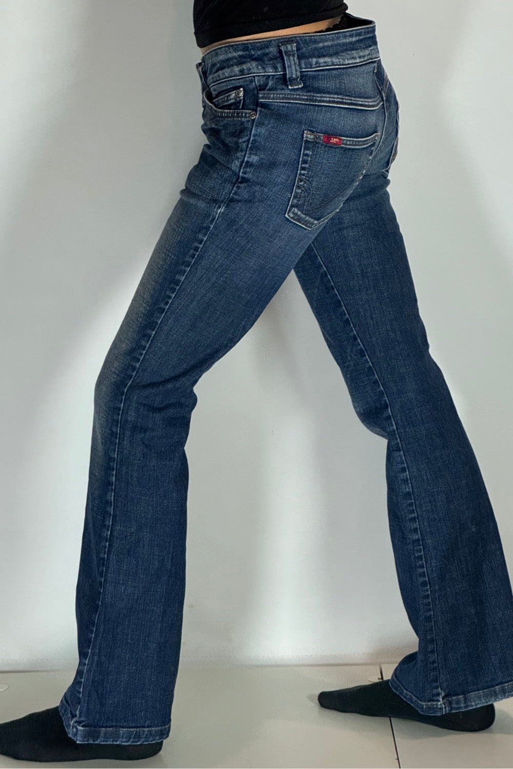 Lågmidjade jeans stl: S/M