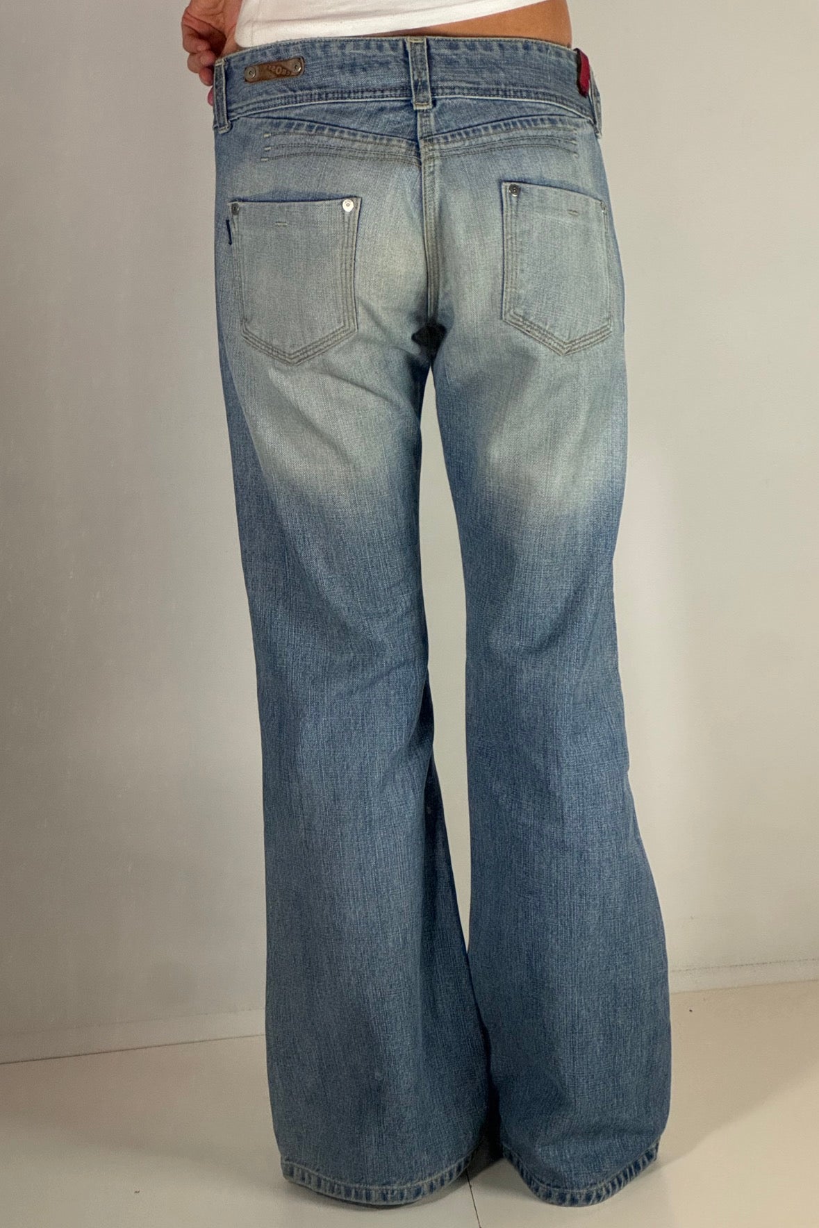 Lågmidjade jeans stl: S/M