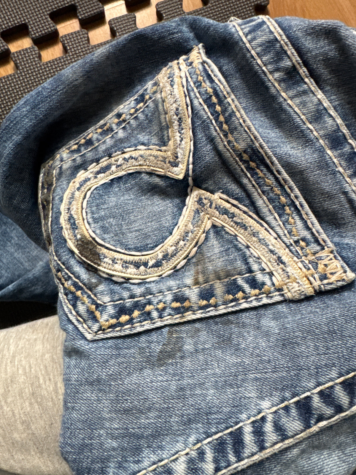 Lågmidjade jeans stl: M