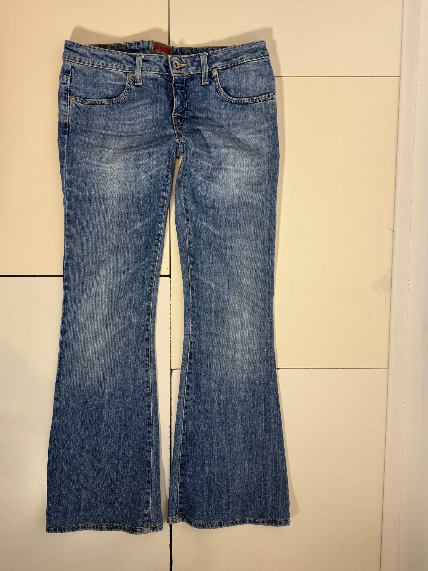 Lågmidjade jeans stl: S