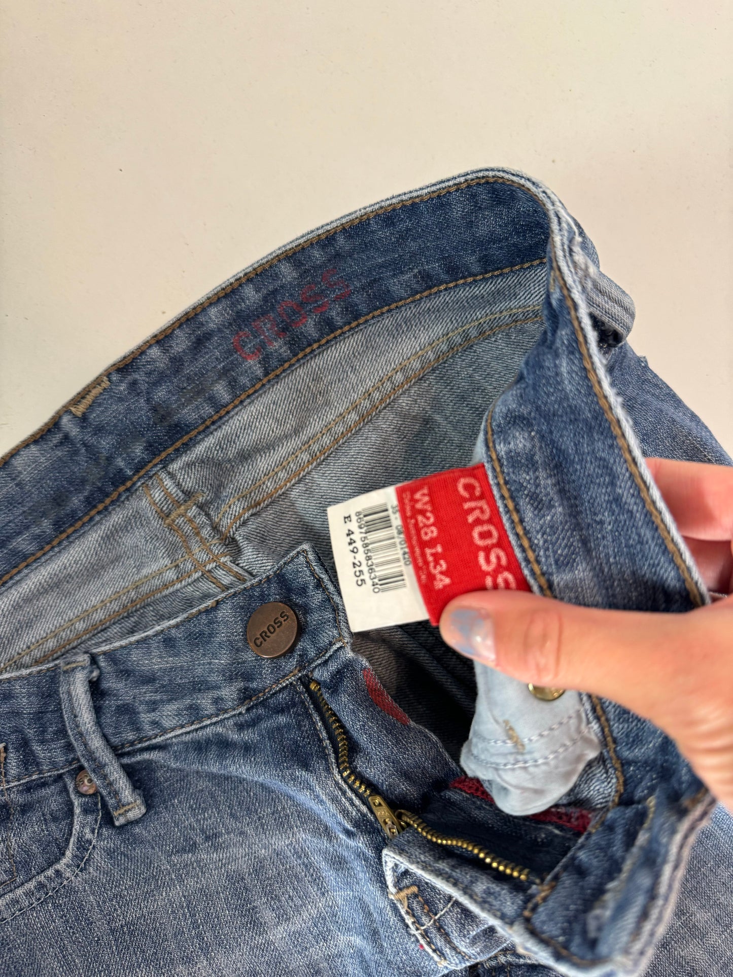 Lågmidjade jeans stl: S