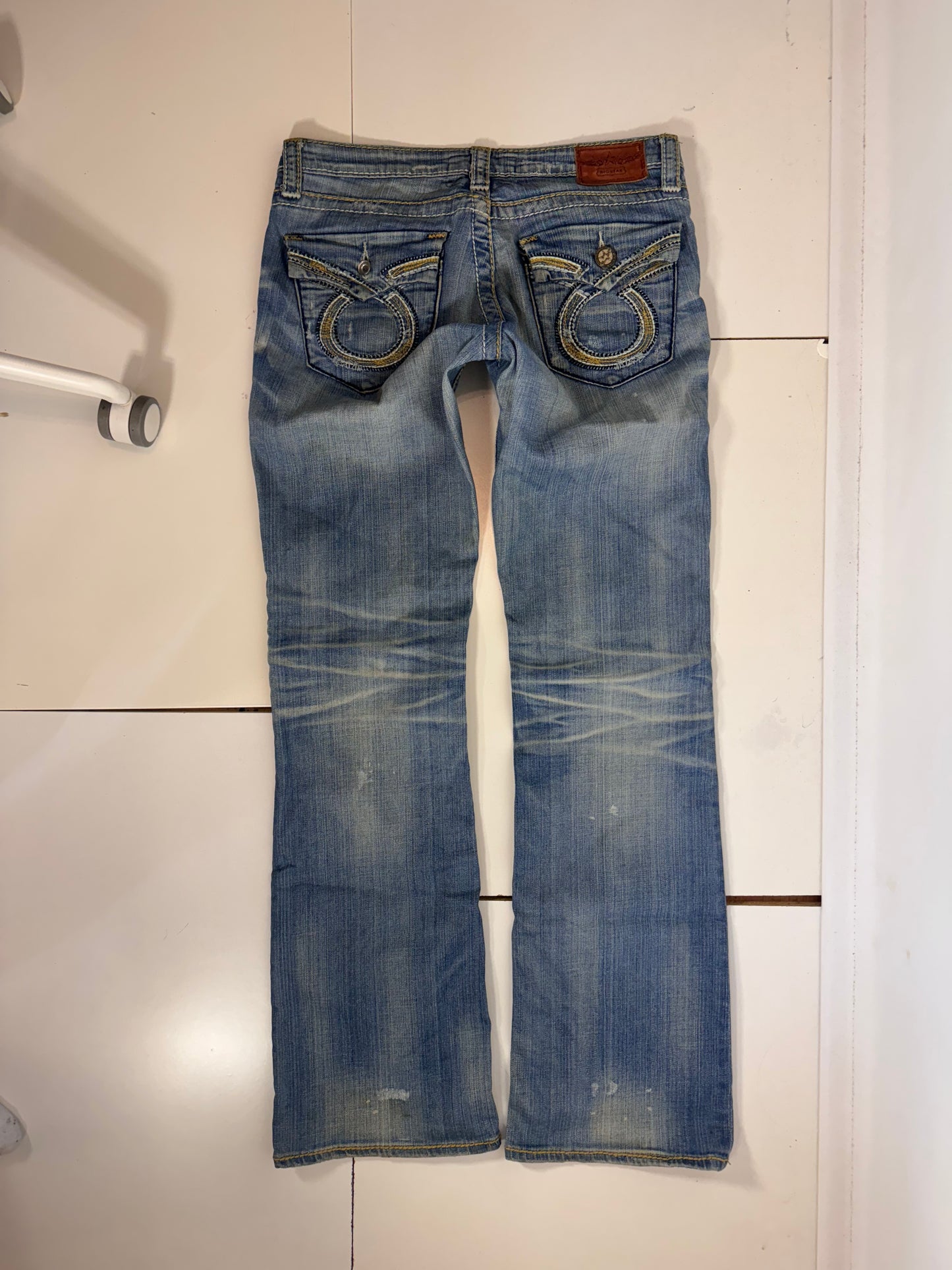 Lågmidjade jeans stl: M