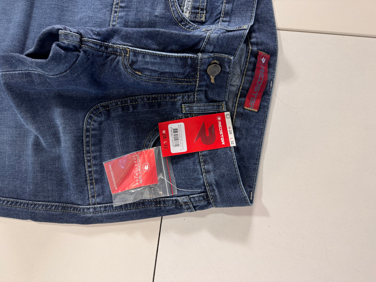 Lågmidjade jeans stl: XXXS (W28/L32)