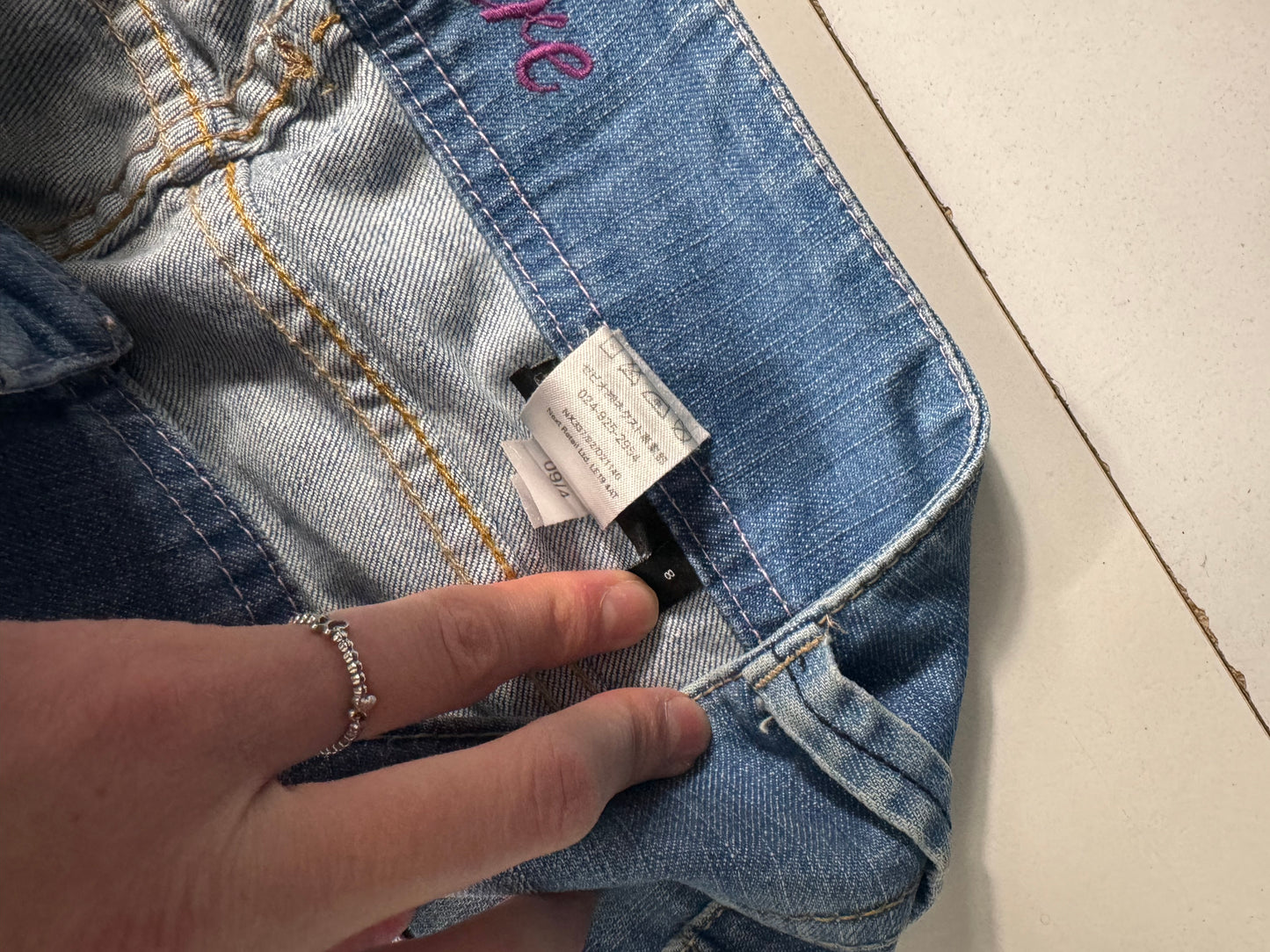 Lågmidjade jeans stl: XS/S