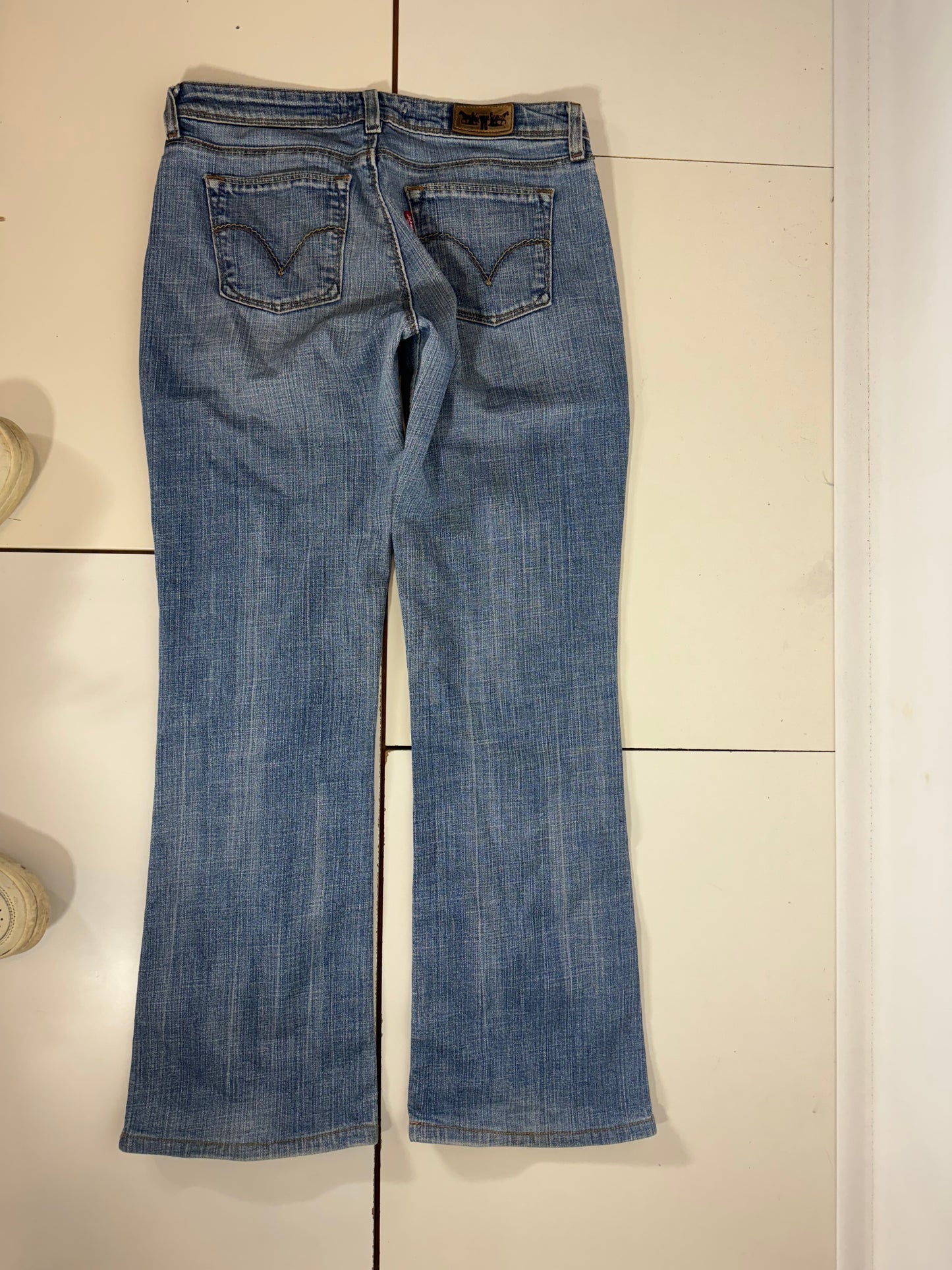 Lågmidjade jeans stl: S