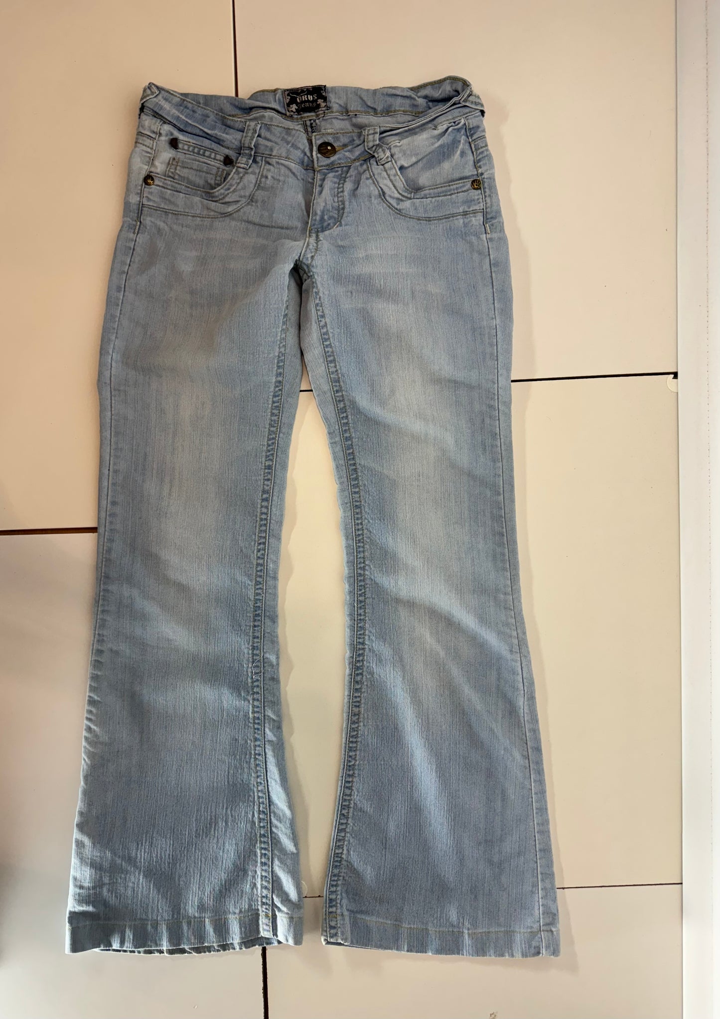 Lågmidjade jeans stl: S