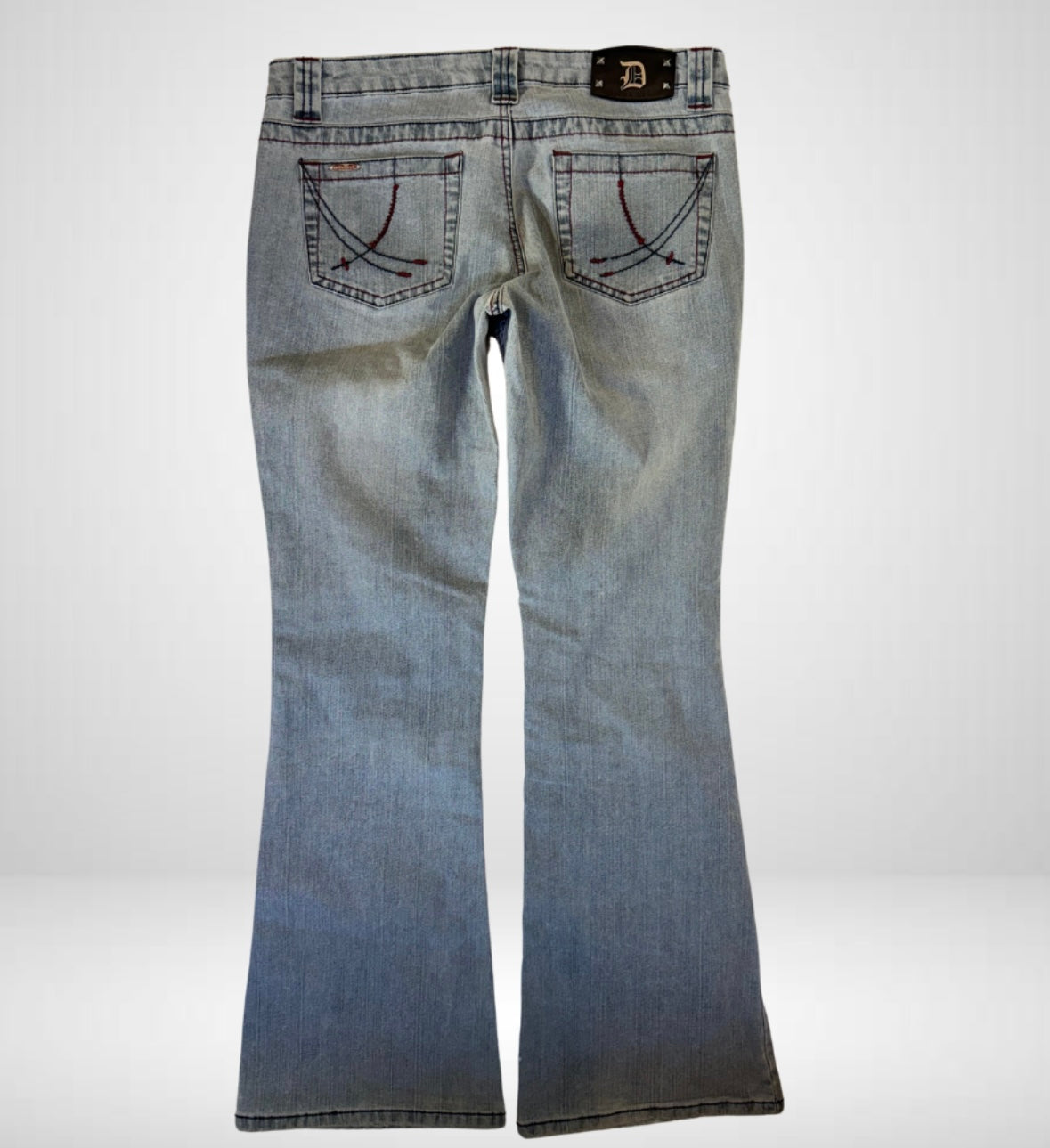 Lågmidjade jeans–stl: M