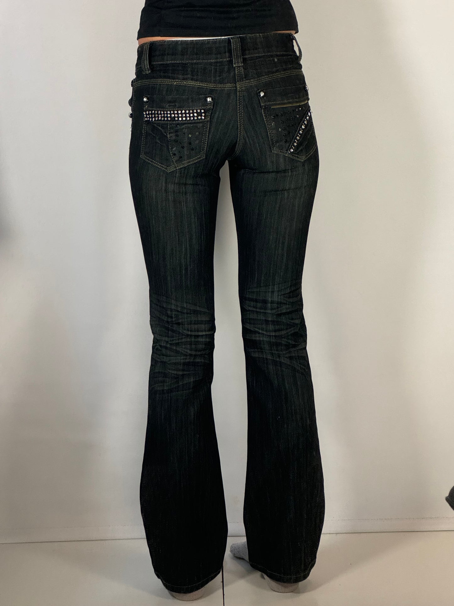 Lågmidjade jeans stl: XXS