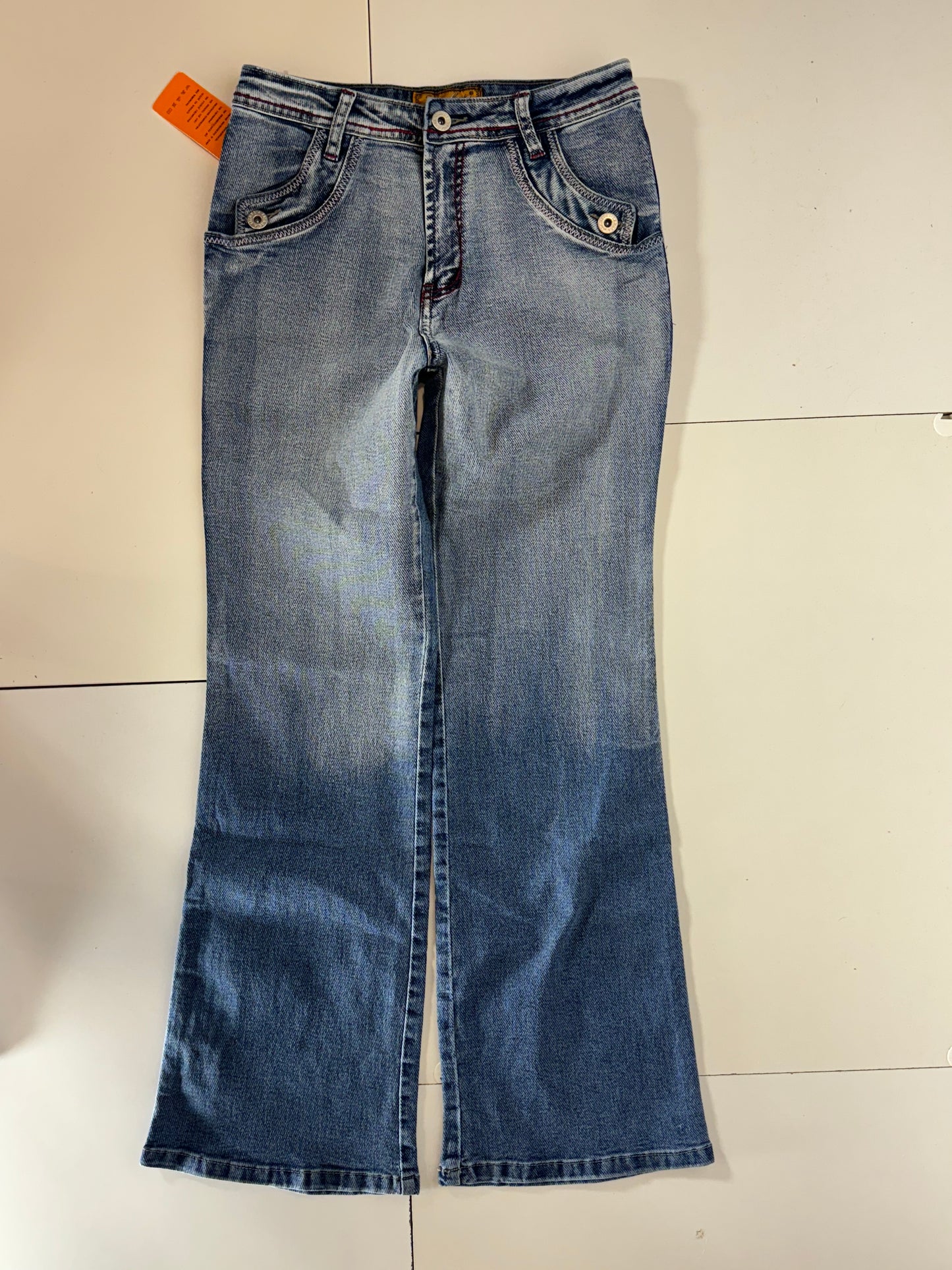 Utsvängda jeans stl: XS