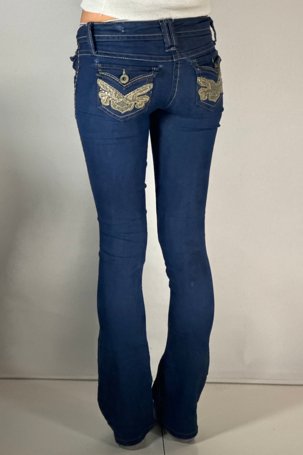 Lågmidjade jeans stl: XXS