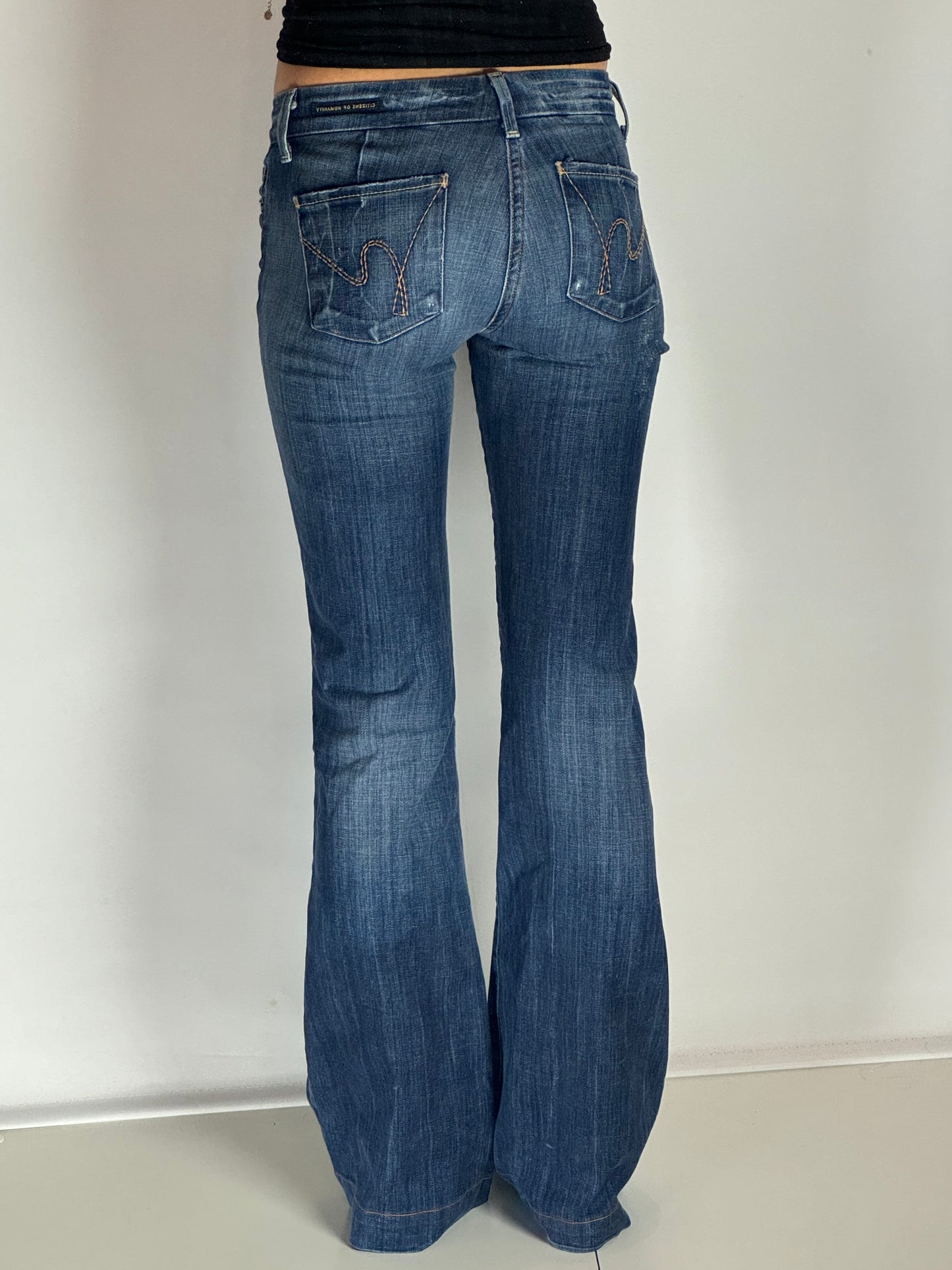 Lågmidjade jeans stl: XS