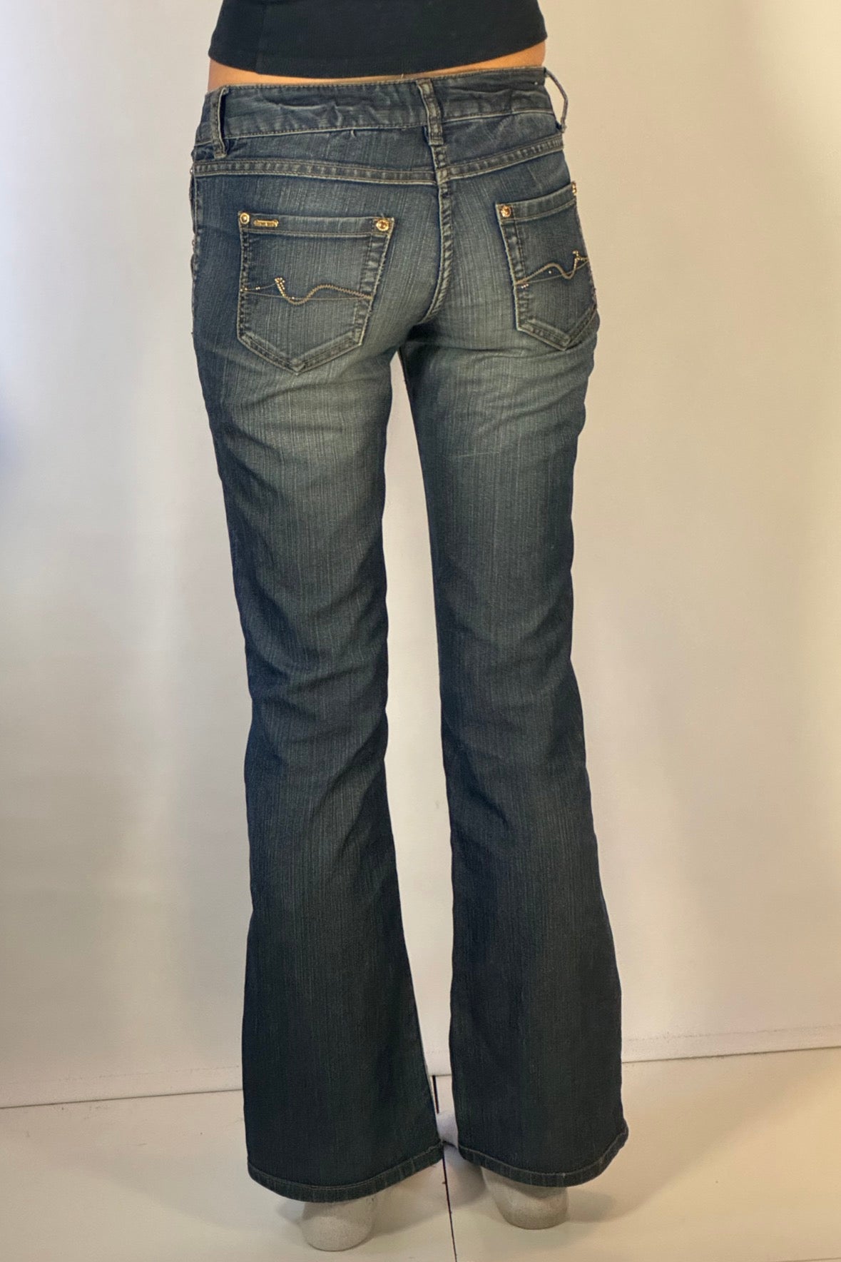 Lågmidjade jeans stl: XS