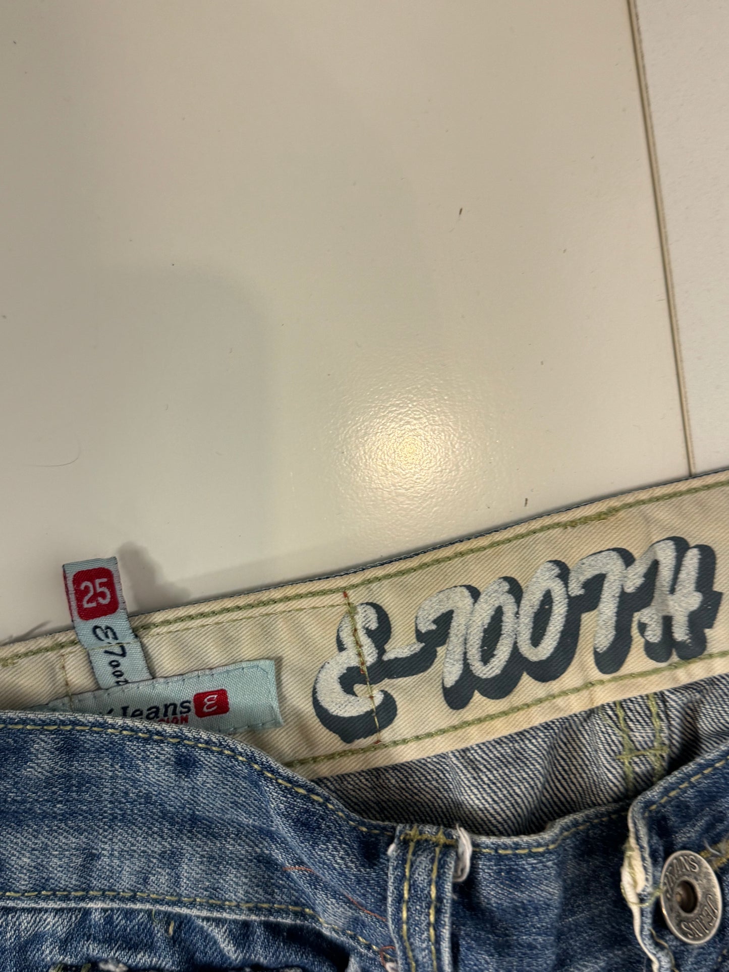 Lågmidjade jeans stl: XXXS