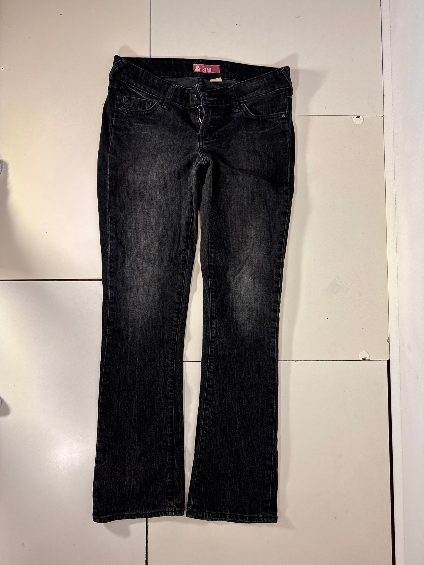 Lågmidjade jeans stl: S/M
