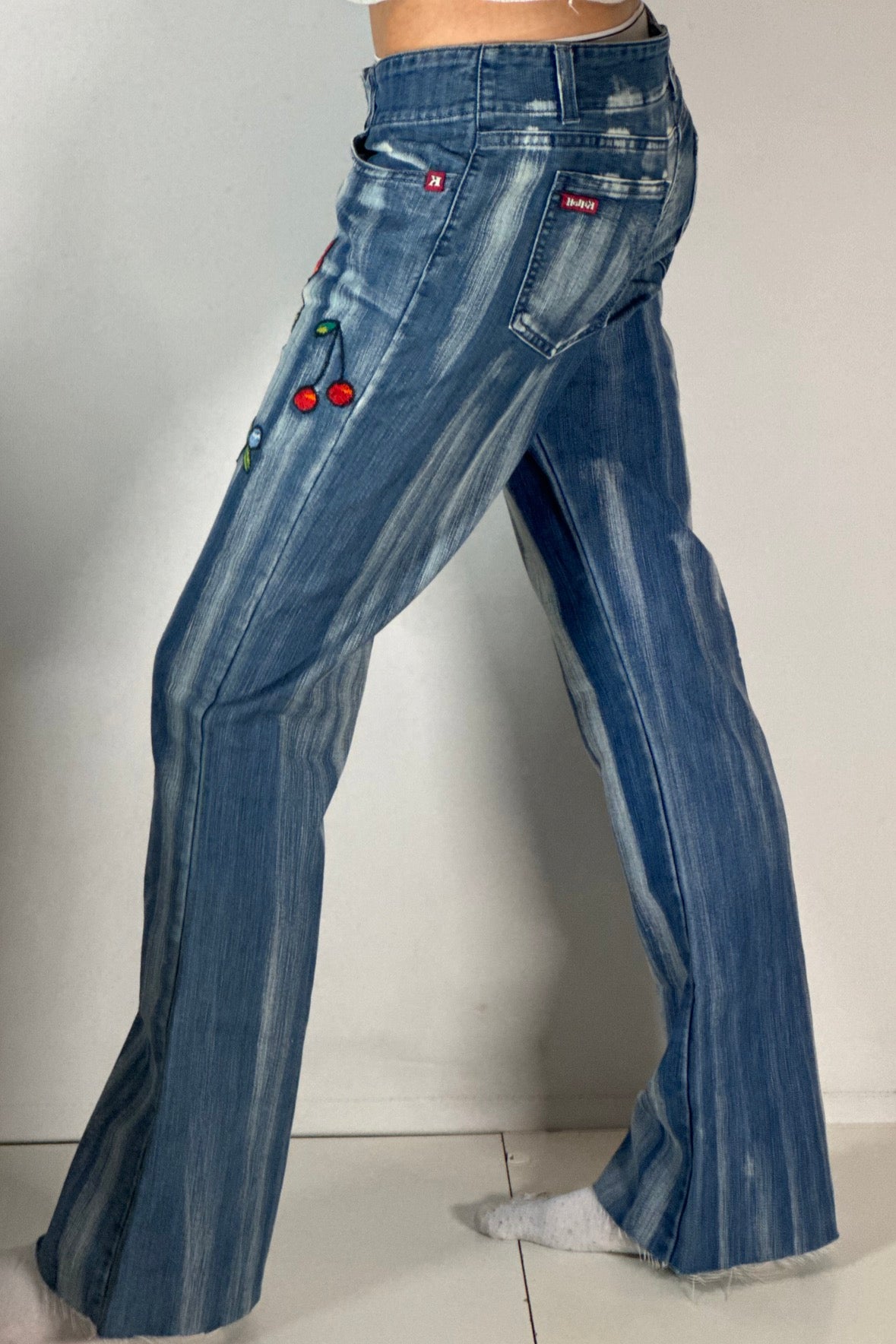 Lågmidjade jeans stl: S