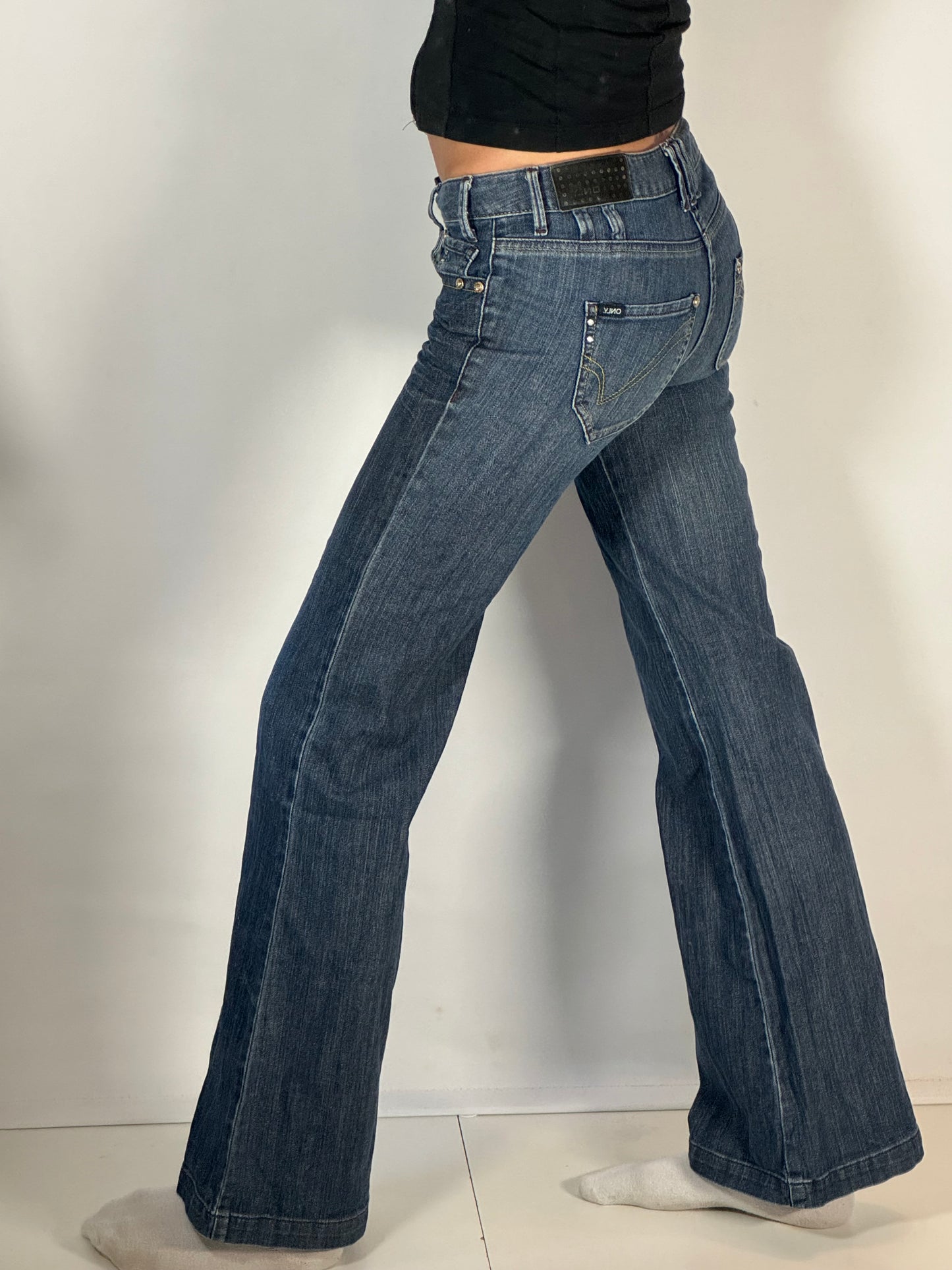 Lågmidjade jeans stl: XS
