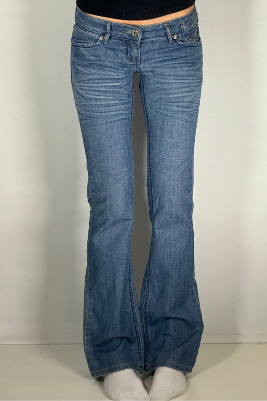 Lågmidjade jeans stl: XS/S