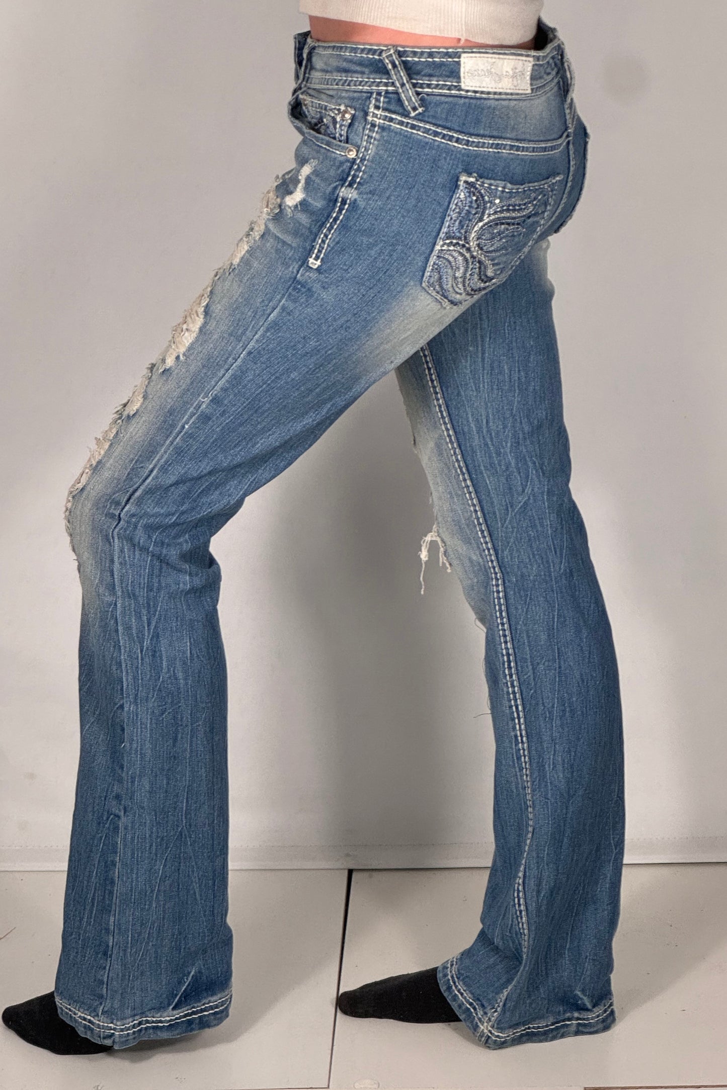 Lavlivsjeans str: XS