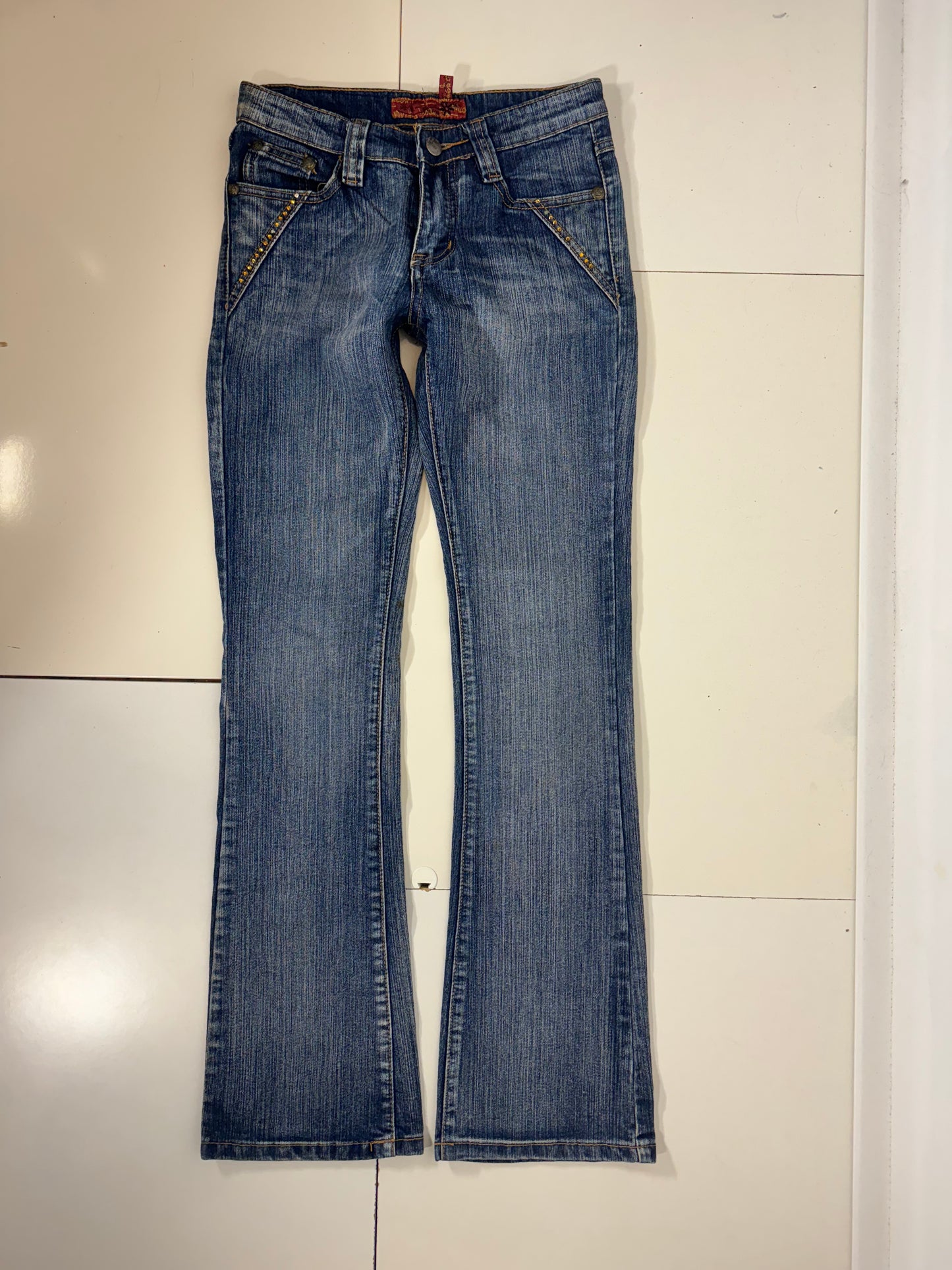 Lågmidjade jeans stl: XXS