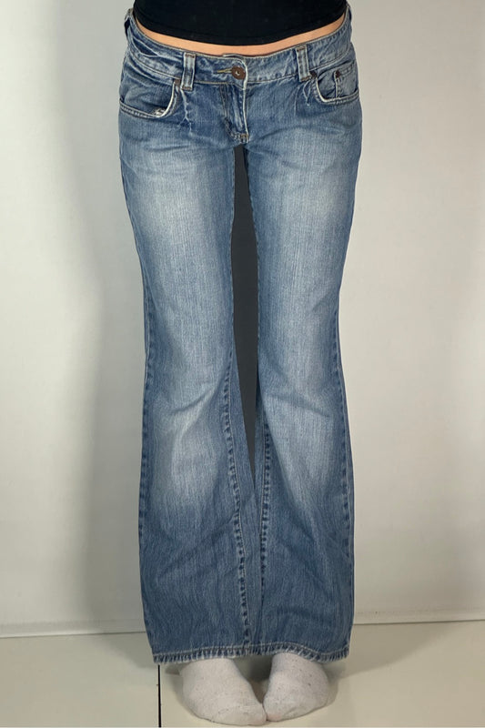 Lågmidjade jeans stl: S
