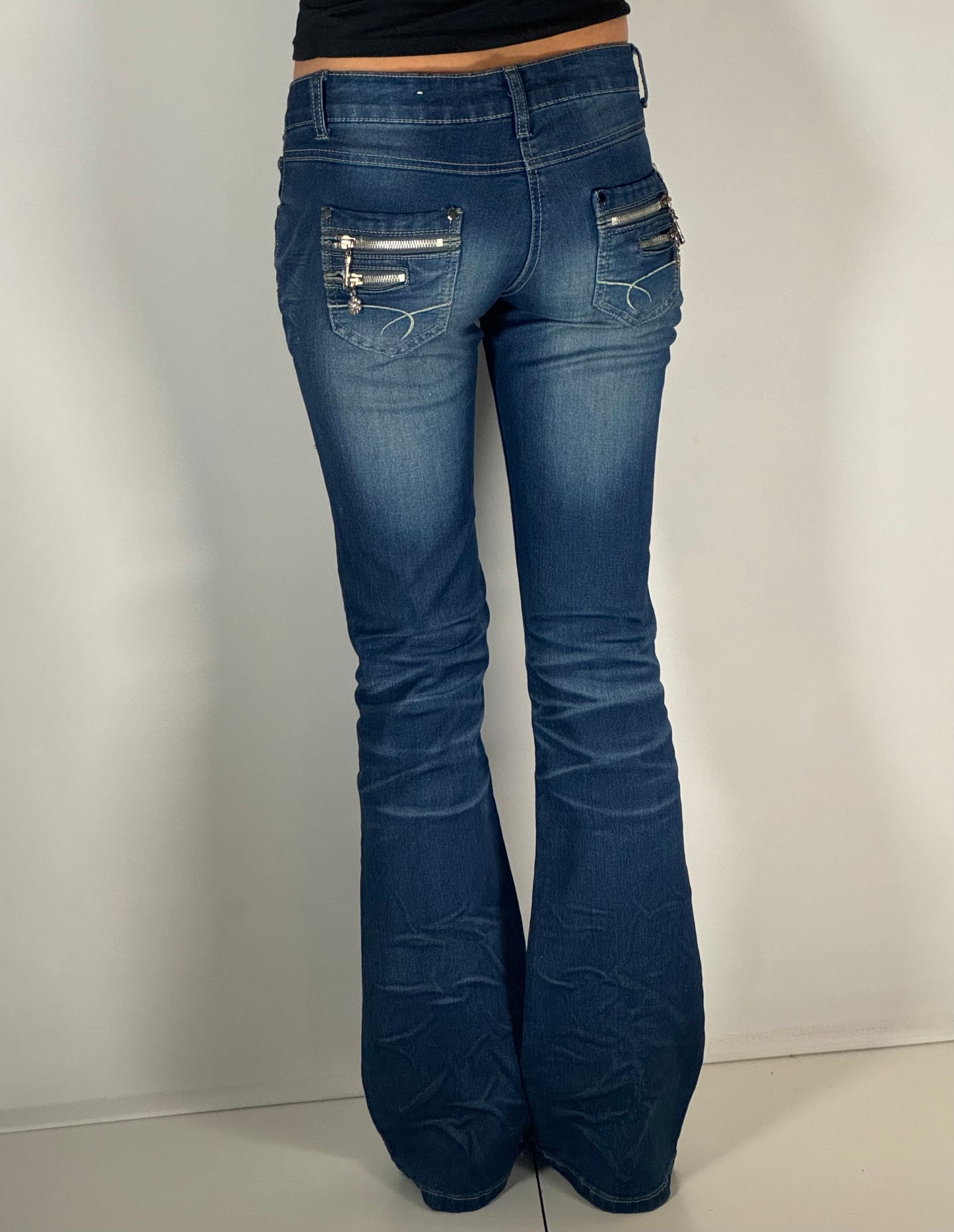 Lågmidjade jeans stl: XS