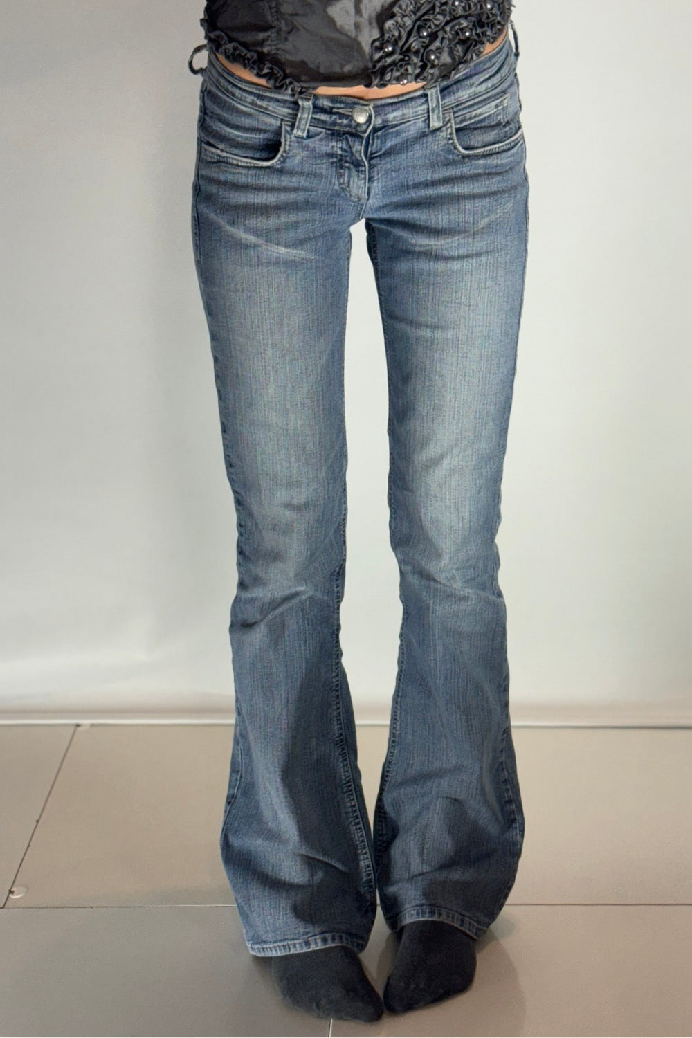Lågmidjade jeans stl: XS