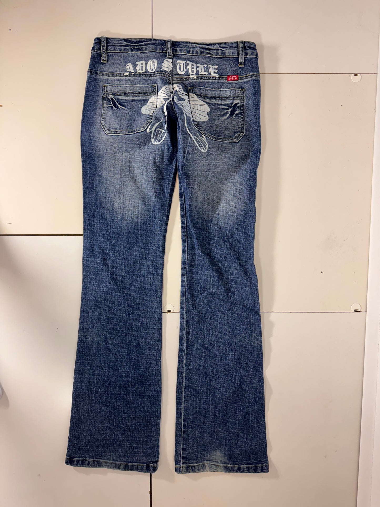 Lågmidjade jeans stl: S