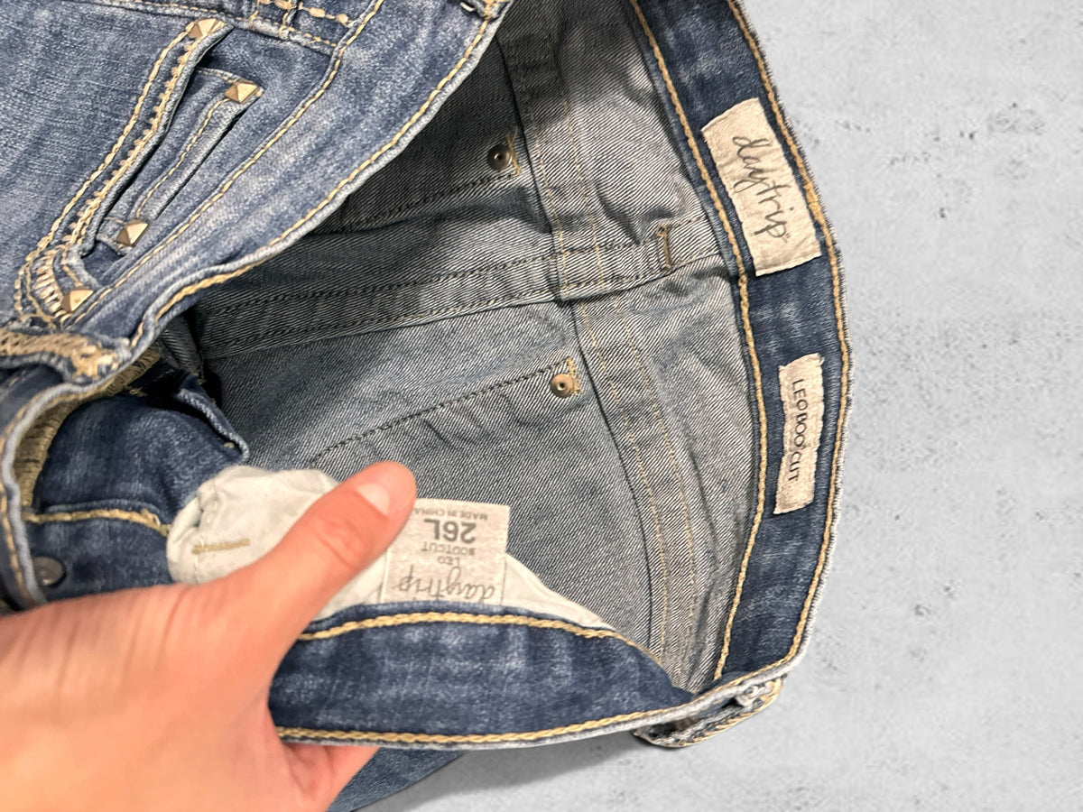 Lågmidjade jeans stl: XS