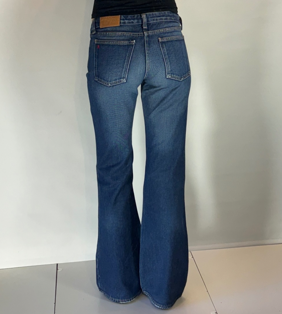 Lågmidjade jeans–stl: XS