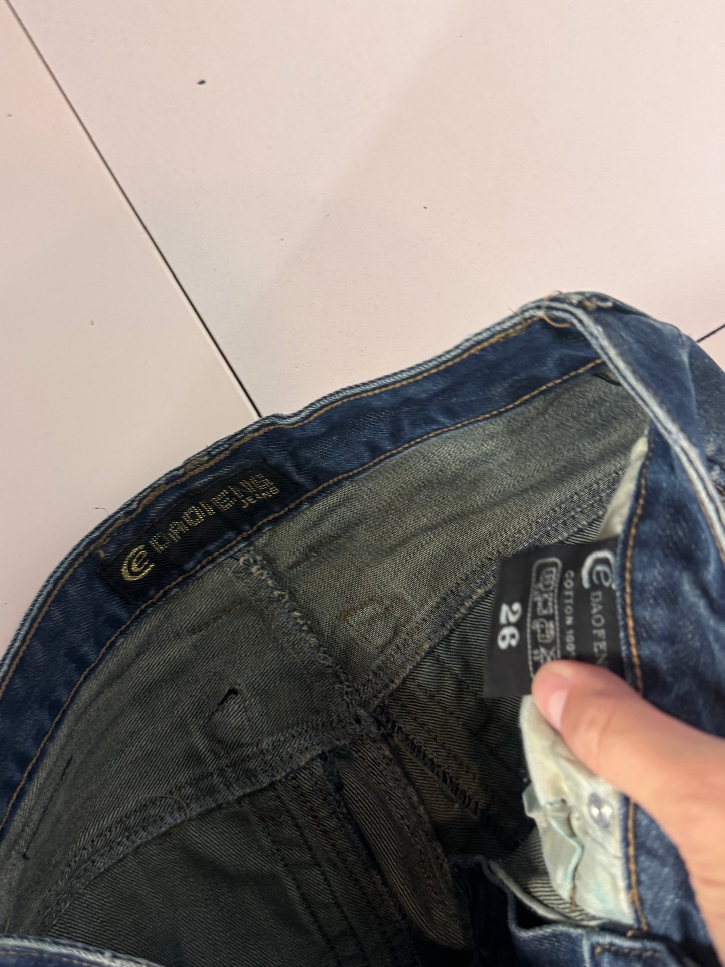 Lågmidjade jeans stl: XS